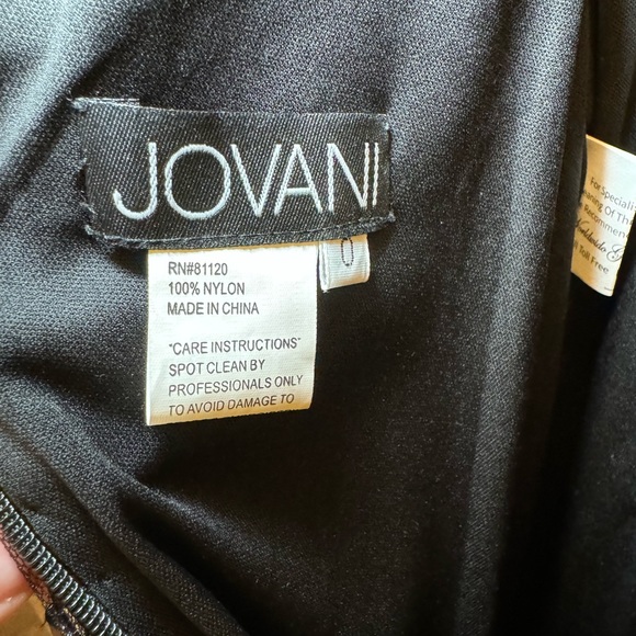 Jovani Jeweled Romper / Size 0 / Teal - Fucsia- Pink - Silver- Black - Picture 6 of 14